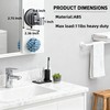 4 Pcs Suction Cup Hooks - Heavy Duty No-Drill Removable