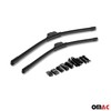 OMAC Front Windshield Wiper Blades Set for Mazda Miata 1990-2005