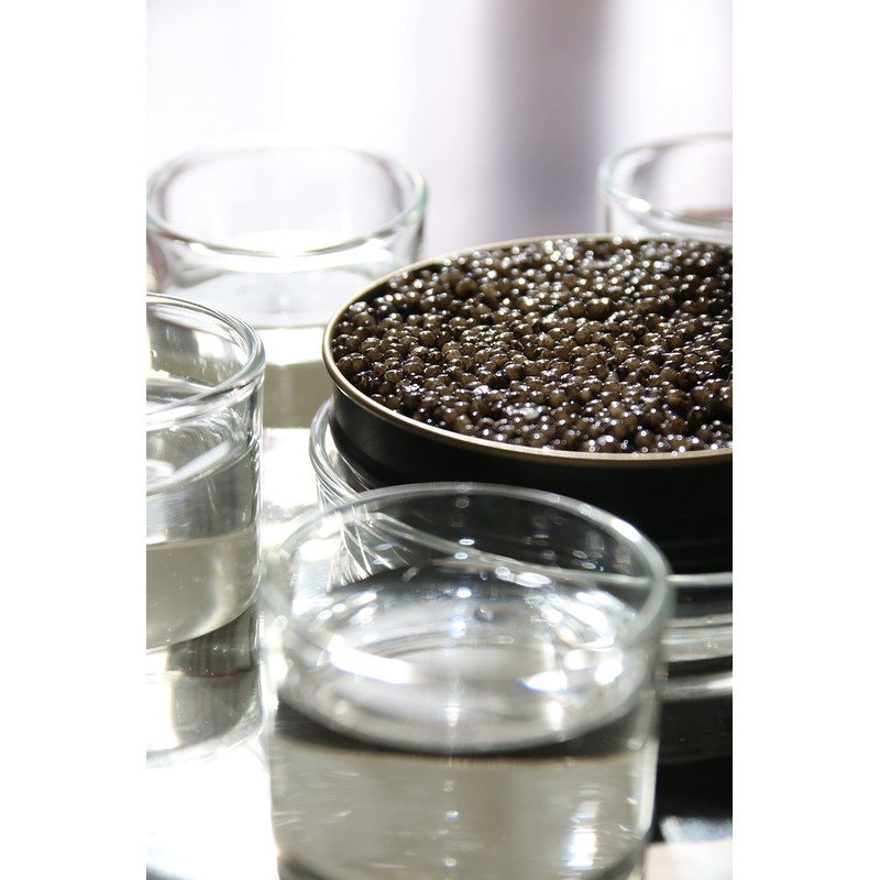 Royal Amber Siberian Caviar - Baerii Sturgeon Roe - Cru