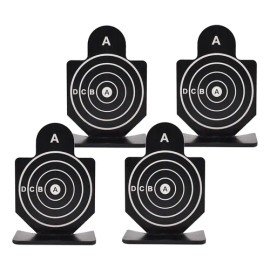 4x Metal Objetivo Disparo Junta Soporte Práctica 01
