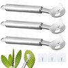 3 Pcs Cactus Peeler Tool, Stainless Steel Pelador de Nopales,