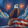 American Flag Eagle Puzzles for Adults 1000 Pieces, United States