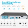 ANNKE 4K 8-Channel DVR Recorder, 5-in-1 Security DVR for Analog