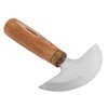 Round Leather Knife DIY High Carbon Steel Leather Cutting Tools
