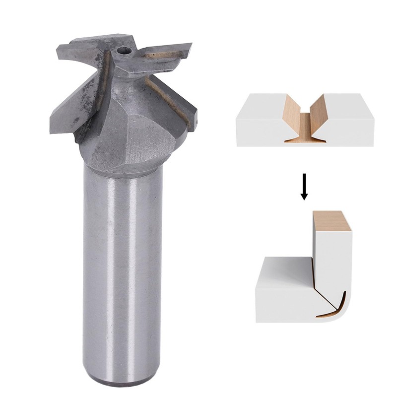 Arc Bending Router Bit, Stable Woodworking Milling Cutter, Multi Functional