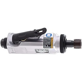 Chicago Pneumatic CP860 - Air Die Grinder Tool, Welder, Woodworking, Automotive Car Detailing, Stainless Steel Polisher, Heavy Duty, Straight, 1/4 Inch (6 mm), 0.54 HP / 400 W - 24000 RPM