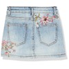 Desigual Girls' Denim Skirt Short, Blue, 5/6, Azul/Patchwork, 5-6 Años