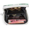 styleBREAKER 02040121 Women's Mini Purse with Palm Tree Print, Zip,