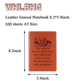 Hairdresser Gift Leather Notebook Beautician Graduation Gifts for Hairdresser Inspirational Hair Stylist Gift (Take pride-Hairdresser)