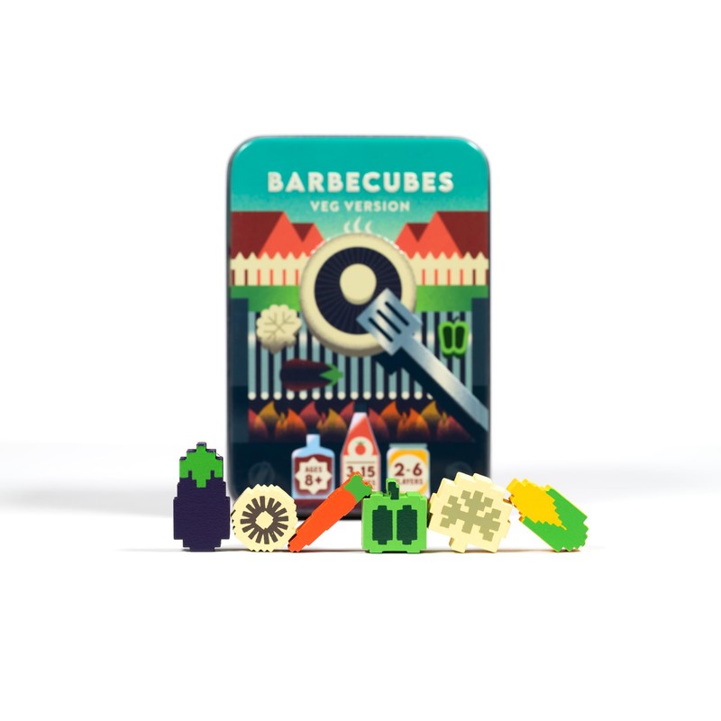 Alley Cat Games Barbecubes - Veg Edition - A Tinderblox
