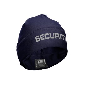 13FA Security Reflective Performance Beanie | USA Patriotic Gear | Stretch-Fit Poly-Spandex | Unisex Hi-Vis Hat