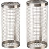 Rosenstein & Söhne Grill basket cylinder: set of 2 stainless