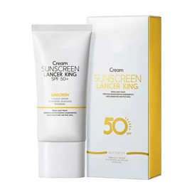 SPF 50 Face Moisturiser, Sun Cream SPF 50, Sunscreen SPF 50 With Water & Sweat Resist, Suncream Factor 50 For Face, Face Sun Cream SPF 50 For UVA & UVB Protection, Non Greasy, Lightweight