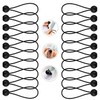 20 PCS Bungee Balls - 6 Inch Small Bungee Cords