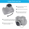 52 mm Lens Hood Set, Foldable Rubber Lens Hood with