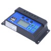 Solar Panel Controller LCD Display Battery Charge Control Dual USB