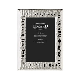 EDZARD Gubbio Silver Plated Tarnish Resistant Photo Frame