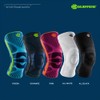 BAUERFEIND Unisex Adult Knee Support, Knee Sports Bandage, All Black,