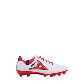Pirma Soccer Cleats - Style 3052 Skin Gamer/Leather, White/Red, 11.5