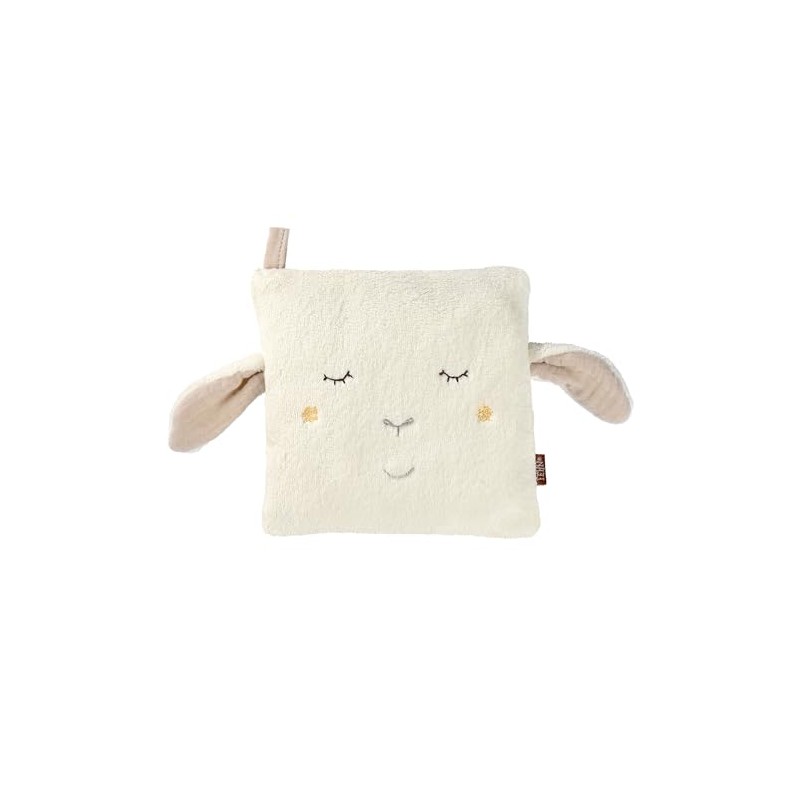 Fehn Cherry Stone Pillow Sheep Cuddly Cushion with Removable Heat/Cold