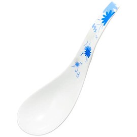 有田焼 Happy Breeze, kiln fired ceramic spoon Bouquet (Blue) R2208