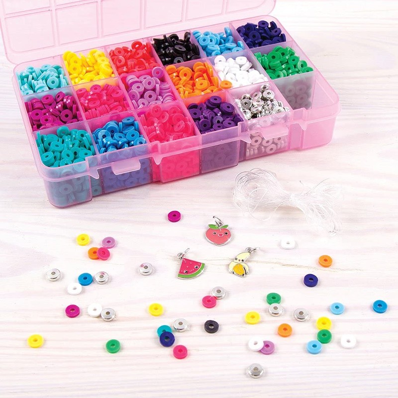 Make It Real 1704 Heishi Beads with Storage Case Arts