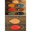 Prof Line Tochigi Leather (Japan Made in Keychain) Large Tag