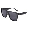 SCVGVER Square Sunglasses for Women Retro Rectangular Frame TAC Men
