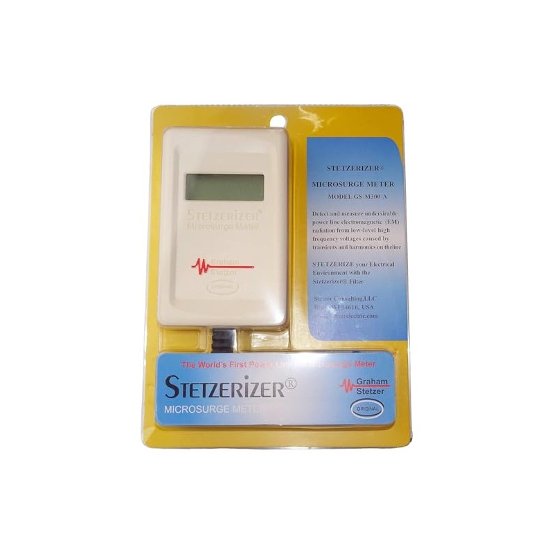 Stetzerizer Microsurge Meter for Dirty Electricity - Genuine Graham-Stetzer Measurement