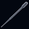 Plastic Dropper Pipettes, 0.07 fl oz (2 ml), 100 Pcs,