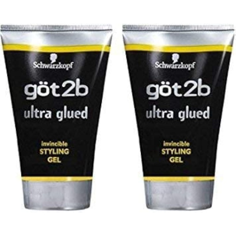 Got 2b Ultra Glued Invincible Styling Gel, 1.25 Ounce (2