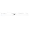 TSI 46030 Ruler 30 cm Transparent
