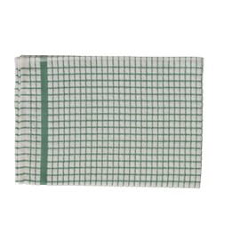 Samuel Lamont Poli Dri Tea Towels - Set of 3 100% Cotton 27.5 x 19 Inch (Green)