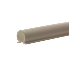 Lake Effect Pools Coping Strips for 27' or 28' Round Above Ground Pool | Includes: (22) 4' Foot Length Snap On Liner Clips | for Overlap Liner Installation or Replacement (Color May Vary)