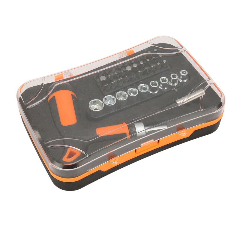 T Handle Screwdriver Set Multifunctional High Accuracy Rustproof Durable Ratchet