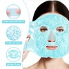 Ice mask, cooling face mask, gel mask, reusable face mask,