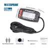 Runleader Digital Gas Engine Tachometer, Hours & RPM Record,Backlight Hour