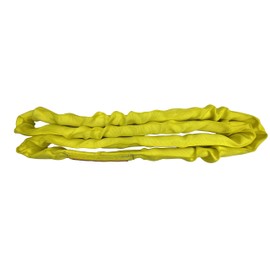 Power Lift PL3x4' Yellow Polyester Round Sling (8,400 lbs. Vertical Capacity) | Various Sizes in Listing | Kennedy Wire Rope & Sling Company | Proudly Manufactured in The USA