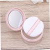Healvian Pcs Make-up Powder Container Mesh Interlayer Leakproof Compact for