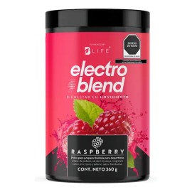 Bebida Hidratante Polvo 360gr Electroblend Life Sabor Raspberry