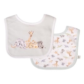 Wrendale Designs - Little Savannah' African Animal Bib Gift Set