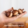 DadCarved Spinning Top Toys | 3 Pcs Handcrafted Wooden Top