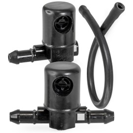 Click&Fit Windshield Washer Nozzles Kit compatible with Buick Regal from 2011 to 2017, Opel Vauxhall Astra Combo Corsa Insignia Zafira Tigra 1998-2017 – Wiper sprayers jet replases 12782508 12782509