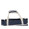 Unbranded 16" Folding Gardening Stool with Detachable Tote, Navy Blue