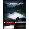 Laxmas H13 LED Bulbs, 28000LM Brighter, 9008 Fog Lights 6500K