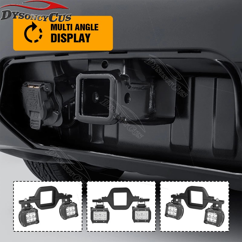 DYSO 2024 Fit Dodge Ram 1500/2500/3500 LED Light Pod Backup