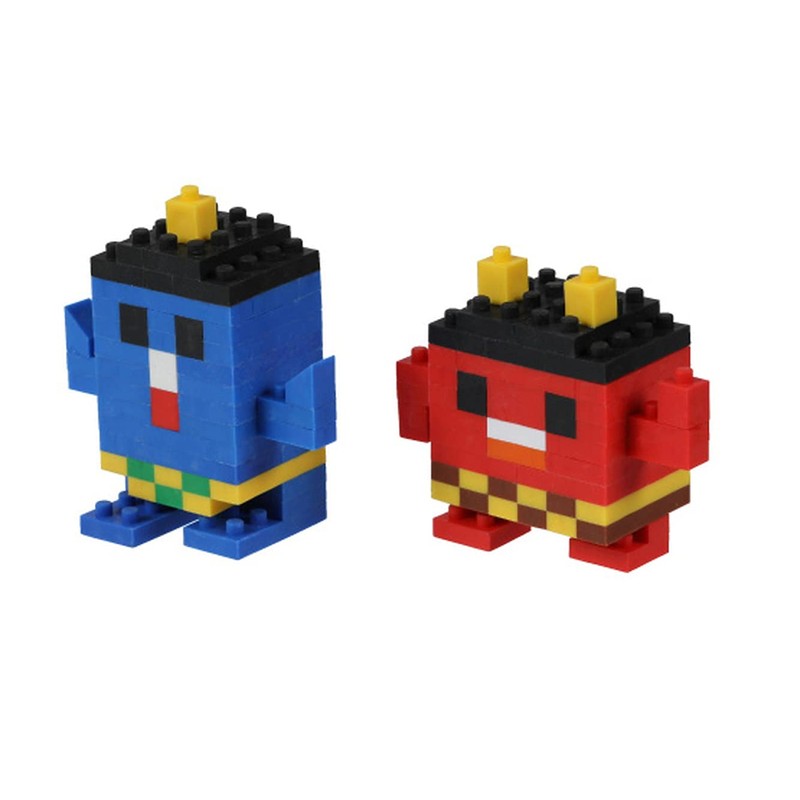 Iwako Global Eraser Block Red Oni Blue Oni er glb