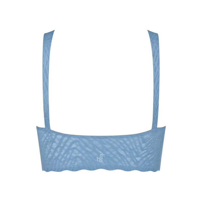 Sloggi Women's Zero Feel Bliss Bralette Bra, Azura Blue