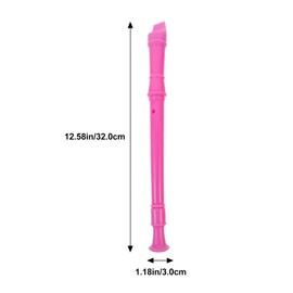 Vaguelly 1 Set Soprano Recorder Flute for Beginners Stylish Music Instrument for Teens Students for Music Class Family Practice
