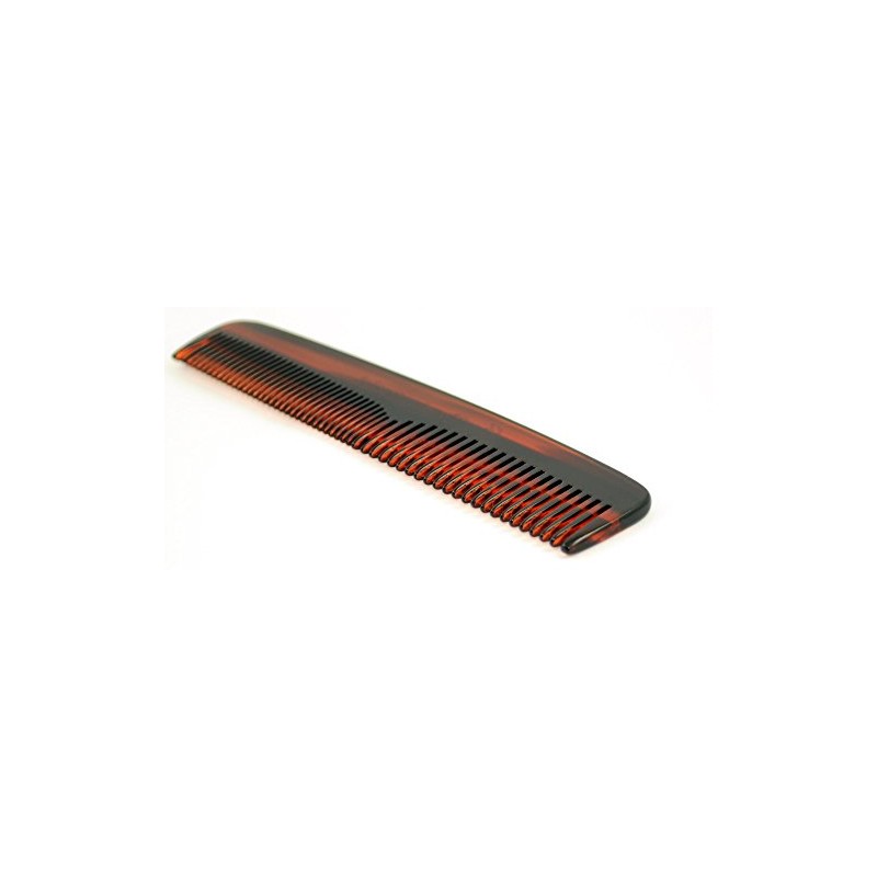 Hand-sawn pocket comb - 12.5 cm